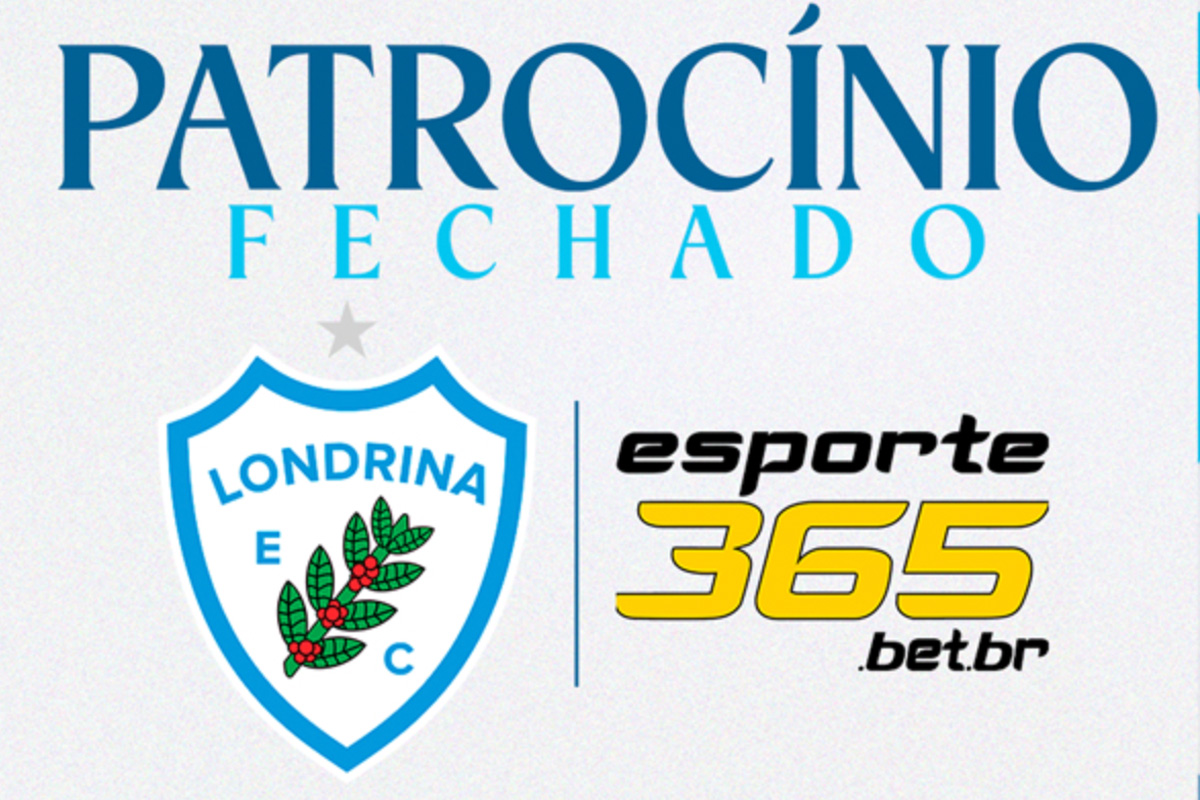 Londrina Esporte Clube SAF fecha contrato com a Esporte365 como patrocinadora master