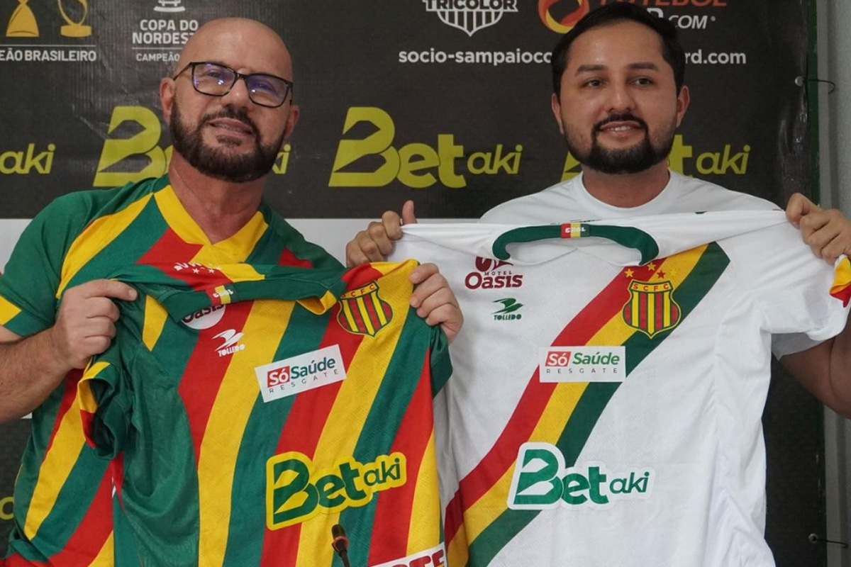 BetAki fecha contrato de patrocínio master com o Sampaio Corrêa